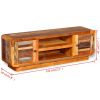 TV Stand Solid Wood Reclaimed 47.2"x11.8"x15.7"