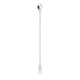 Harrison Trident Barspoon in Silver Viski