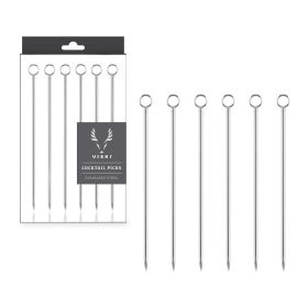 Harrison Cocktail Picks in Stainless Steel Viski