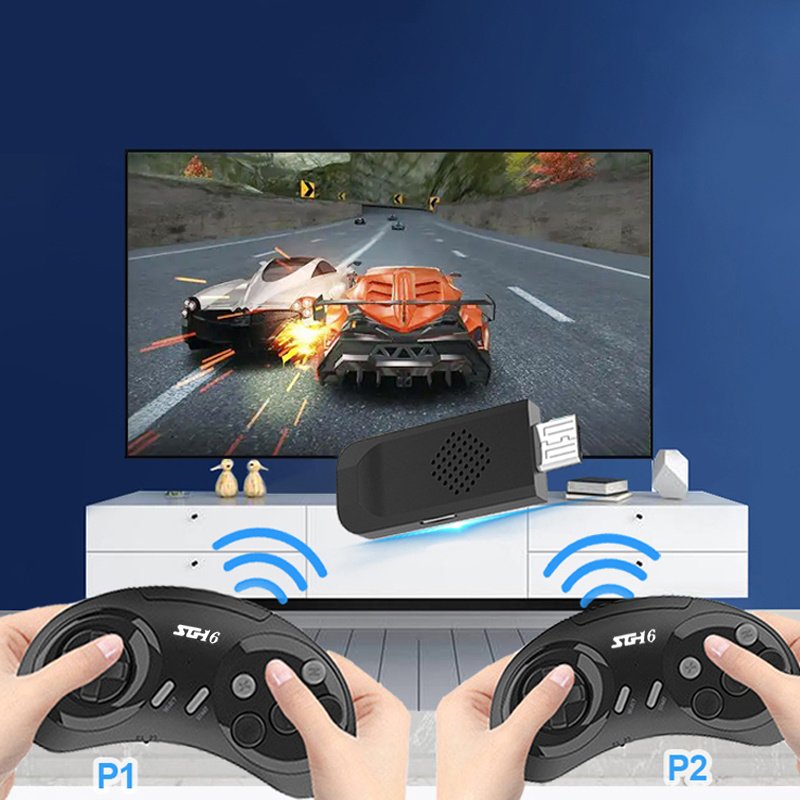 16-bit Wireless Console For SEGA NES Genesis Game Stick HDMI-compatible Retro 3500+ Dendy TV Games For MD FC MEGA Drive 16-bit Wireless Console For SEGA NES Genesis Game Stick HDMI-compatible Retro 3500+ Dendy TV Games For MD FC MEGA Drive